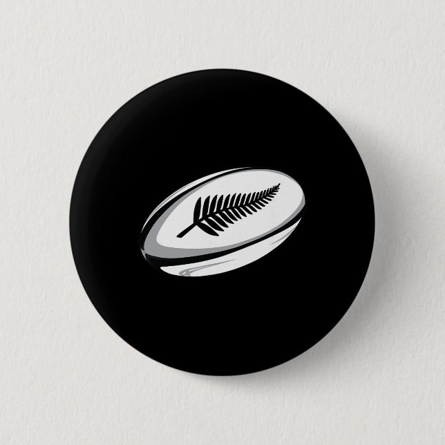 New Zealand Rugby Jersey  Button (Vorderseite)