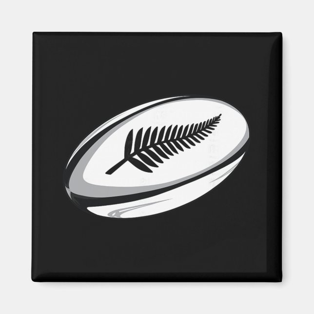New Zealand Rugby Jersey  Magnet (Vorne)