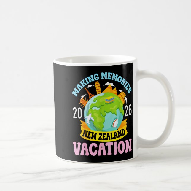 New Zealand Vacation 2026 Travel Making Memories F Kaffeetasse (Rechts)