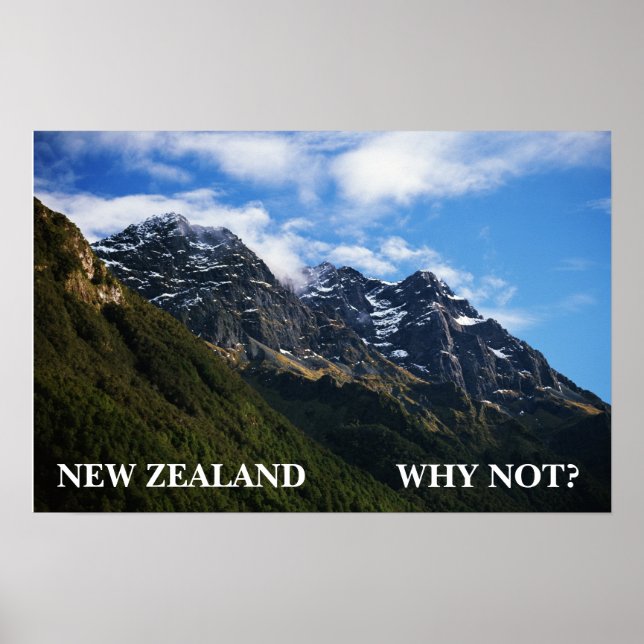 NEW ZEALAND, WARUM NICHT? POSTER (Vorne)