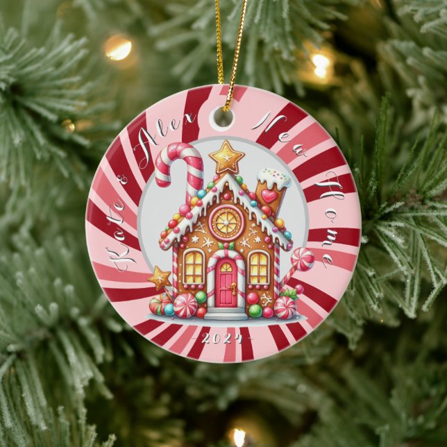 New Zuhause Christmas Gingerbread Ornament (Baum)