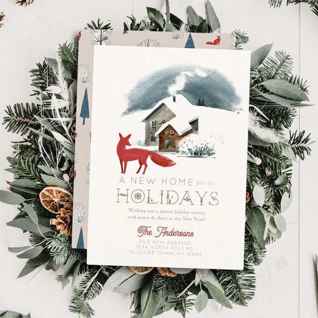 New Zuhause House Fox Winterscape Weihnachten (Von Creator hochgeladen)