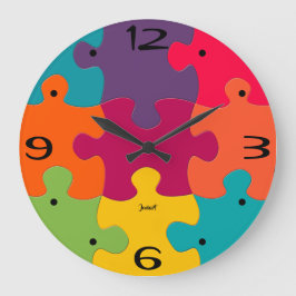 New Zuhause Wall TimePicknick Lar Große Wanduhr