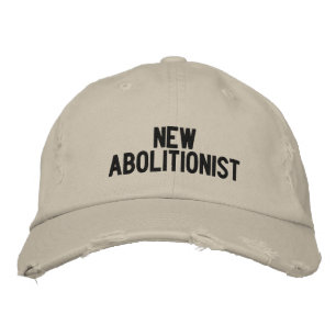 NewAbolitionist Bestickte Baseballkappe