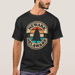 Newark Delaware DE Vintage Grafik Retro 70er Souve T-Shirt