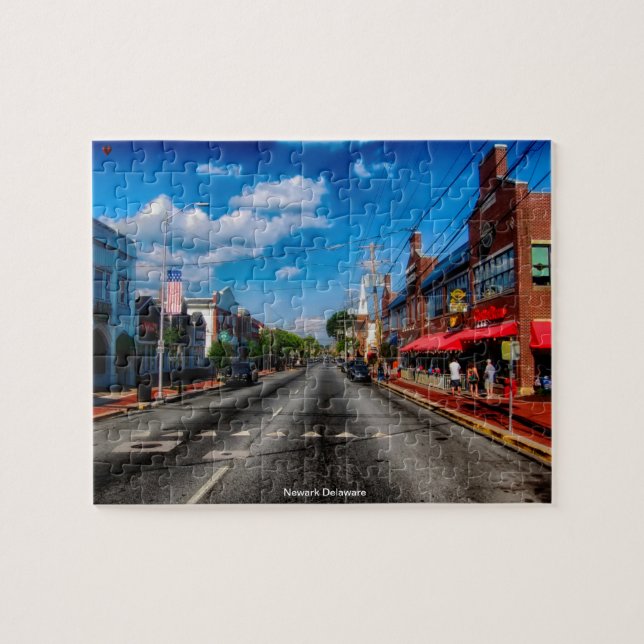 Newark Delaware. Puzzle (Horizontal)