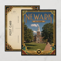 Newark Delaware Vintage Art Deco Golden Age