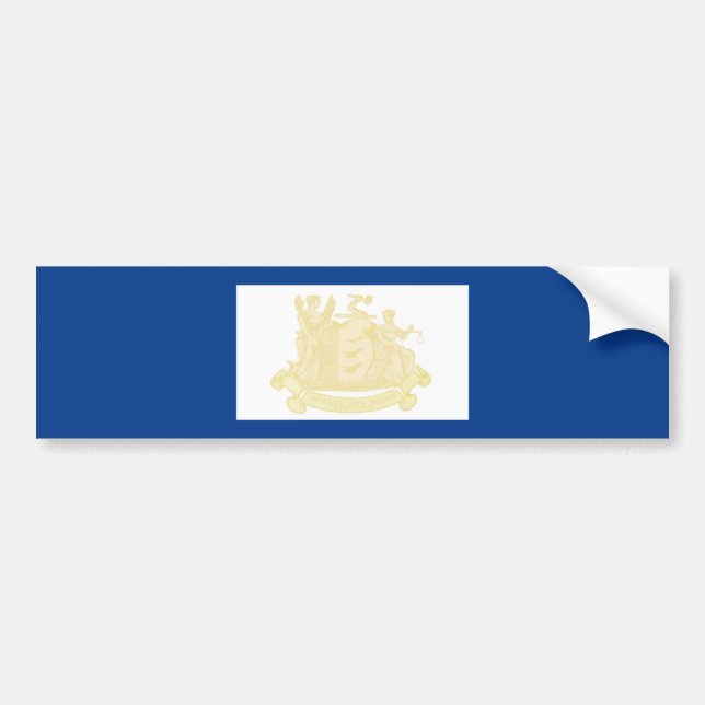 Newark (New Jersey) City Flag Autoaufkleber (Vorne)