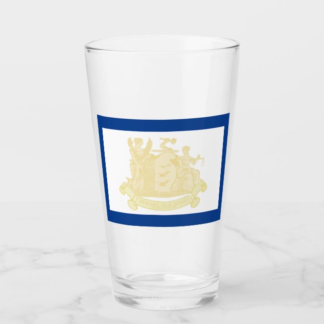 Newark (New Jersey) City Flag Glas (Vorderseite)