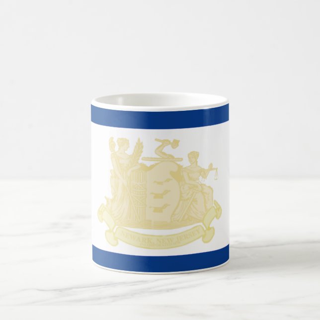 Newark (New Jersey) City Flag Kaffeetasse (Mittel)