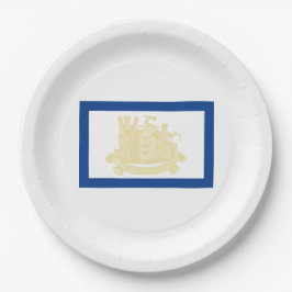 Newark (New Jersey) City Flag Pappteller