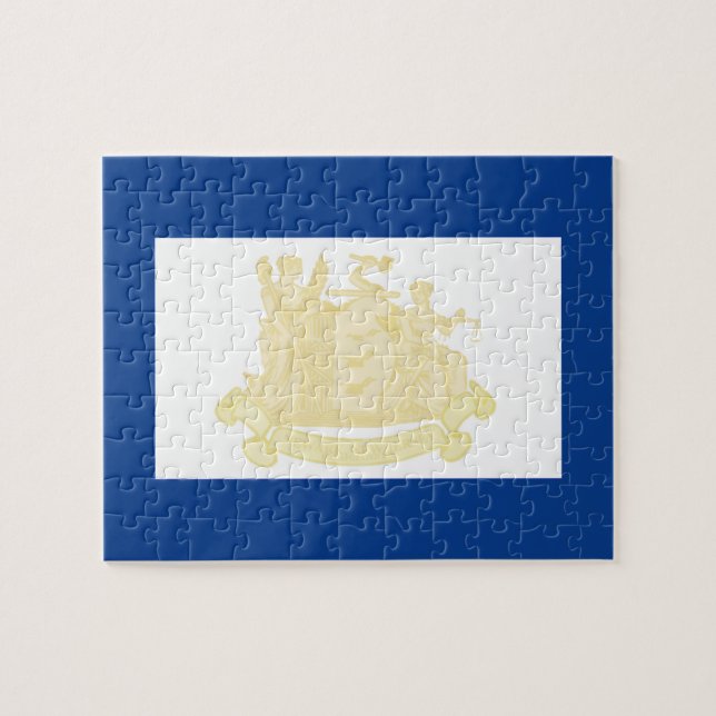 Newark (New Jersey) City Flag Puzzle (Horizontal)