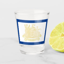 Newark (New Jersey) City Flag Schnapsglas