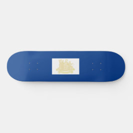 Newark (New Jersey) City Flag Skateboard