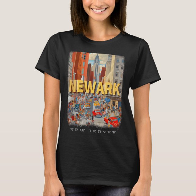 Newark New Jersey Nj Urban Energy Sd649  T-Shirt (Vorderseite)