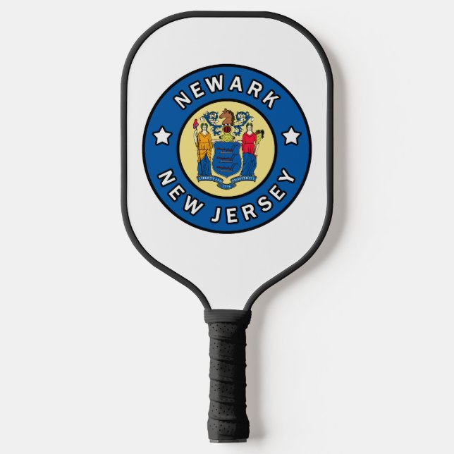 Newark New Jersey Pickleball Schläger (Vorderseite)