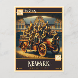 Newark, New Jersey | VINTAG Postkarte