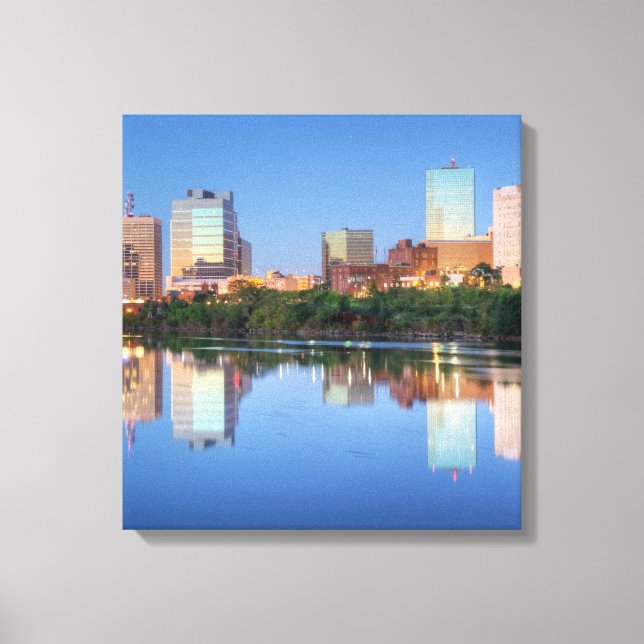 Newark New Jersey Wrapped Canvas Art 16,80 X 17,50 Leinwanddruck (Vorderseite)