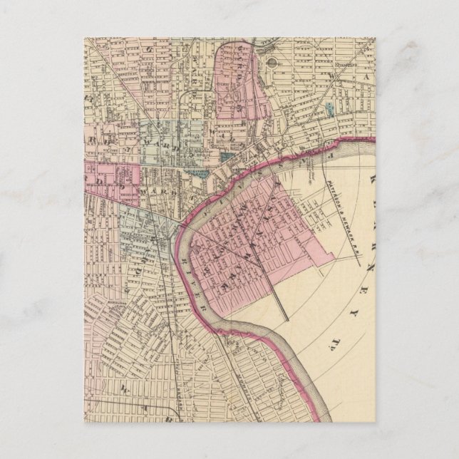 Newark Postkarte (Vorderseite)