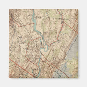 Newark und Paterson, New Jersey Magnet