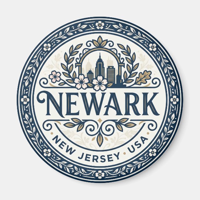Newark USA Magnet (Vorne)
