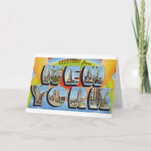 newartsweb - Grüße aus New York. Karte