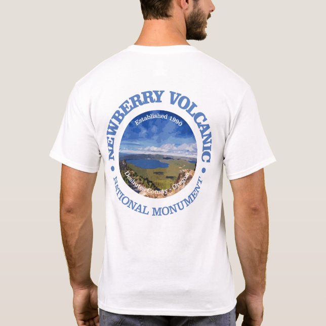 Newberry Volcanic NM T-Shirt (Rückseite)