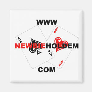 NewbieHoldem-Logo Magnet