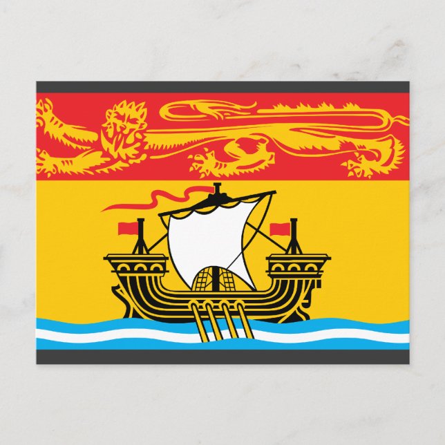 Newbrunswick, Kanada Postkarte (Vorderseite)