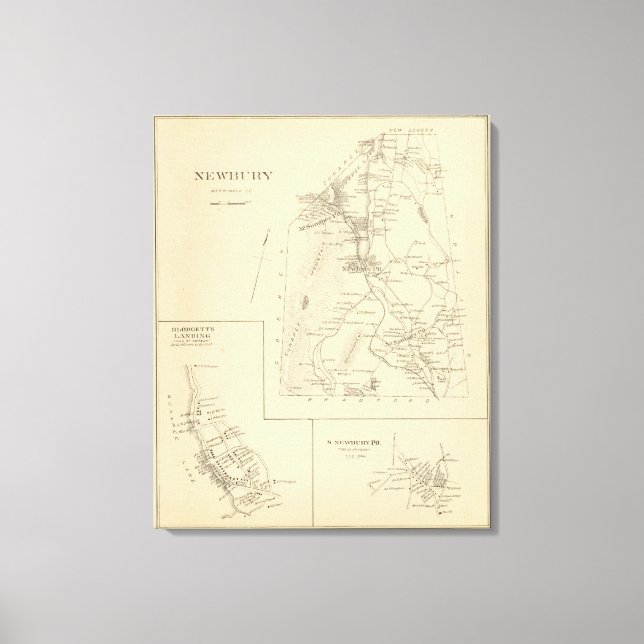 Newbury Leinwanddruck (Vorderseite)