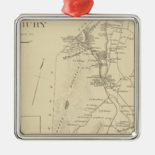Newbury Silbernes Ornament