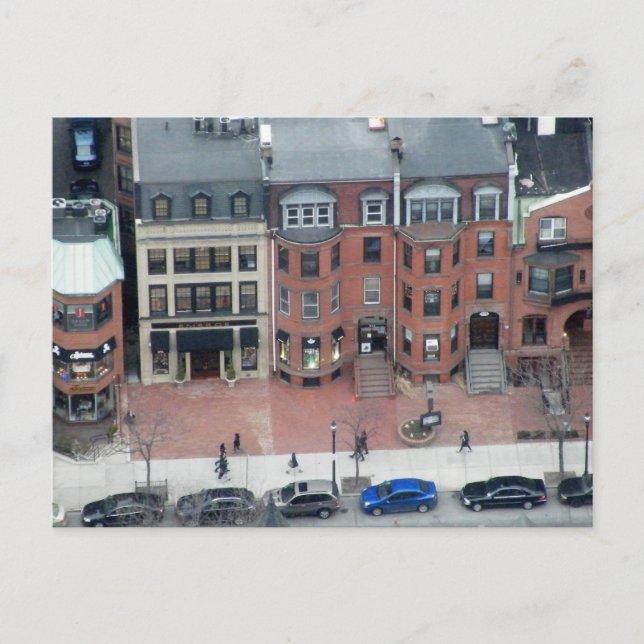 Newbury Street Postkarte (Vorderseite)
