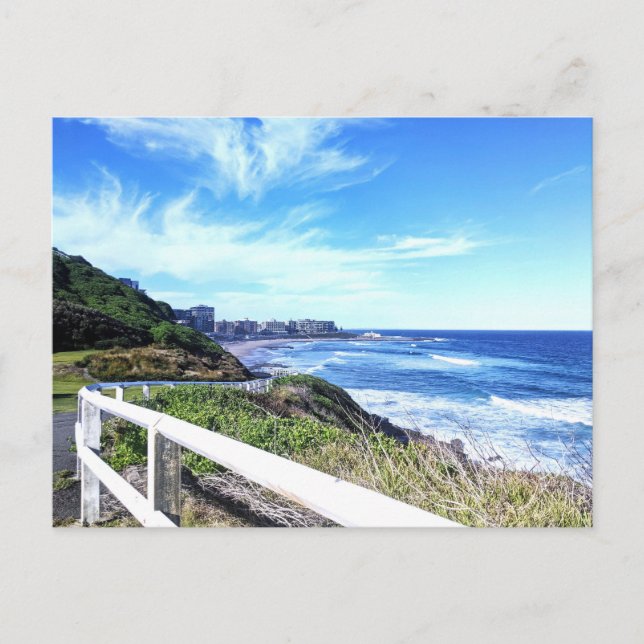 Newcastle Bathers Way NSW Postkarte (Vorderseite)