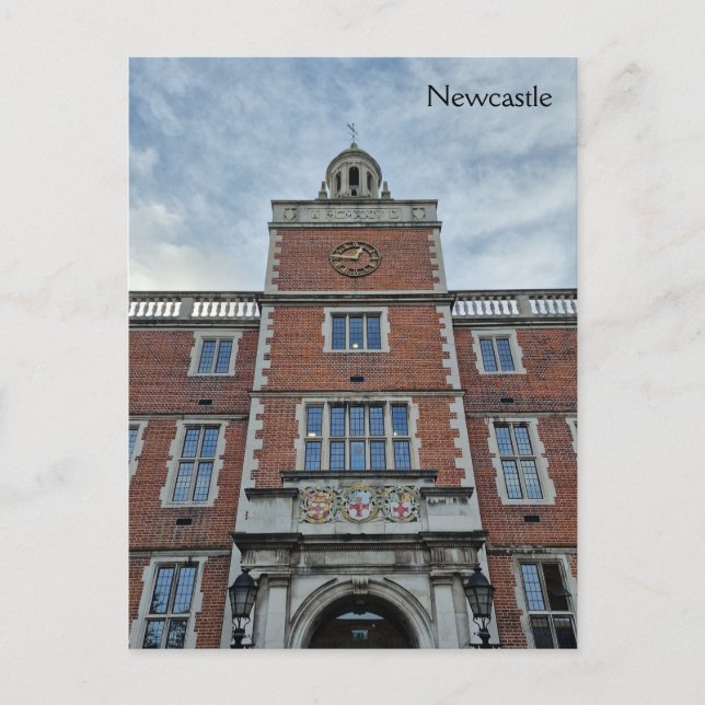 Newcastle Postkarte (Vorderseite)