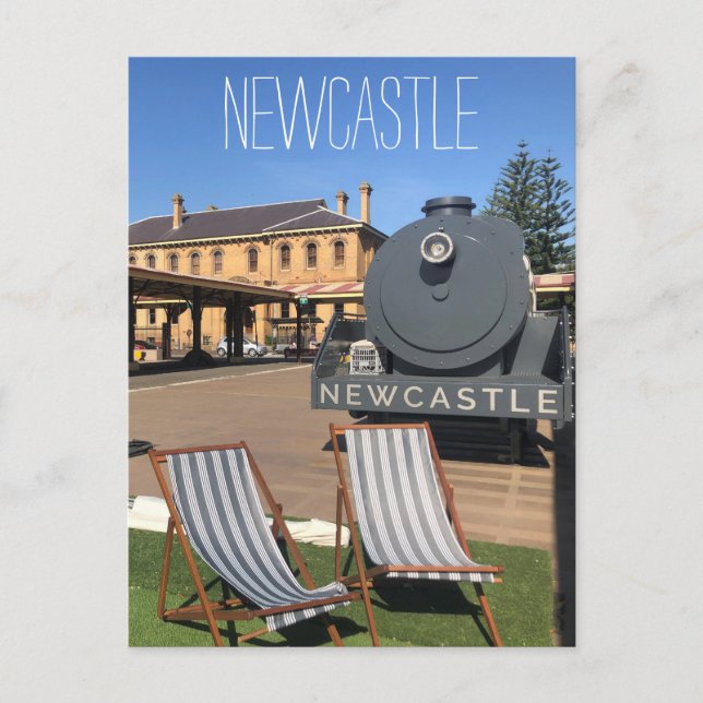 Newcastle Postkarte (Vorderseite)