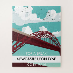 Newcastle upon Tyne Bridge Poster. Puzzle