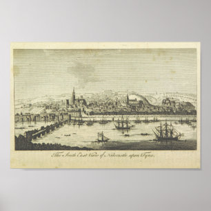 Newcastle Upon Tyne - Vintages England Poster