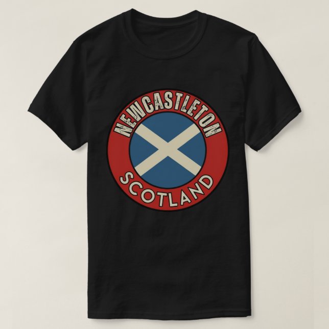 Newcastleton, Schottland T-Shirt (Design vorne)