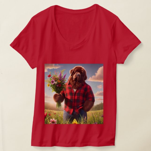 Newf-Mama T-Shirt (Ablage )