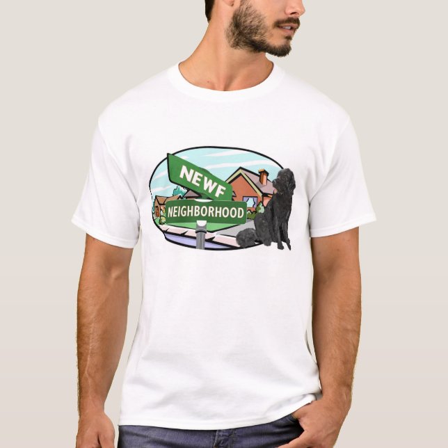 Newf Nachbarschaft T-Shirt (Vorderseite)