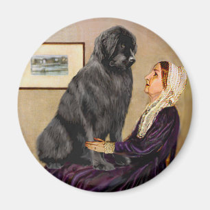 Newfie 1 - Whistlermutter Magnet