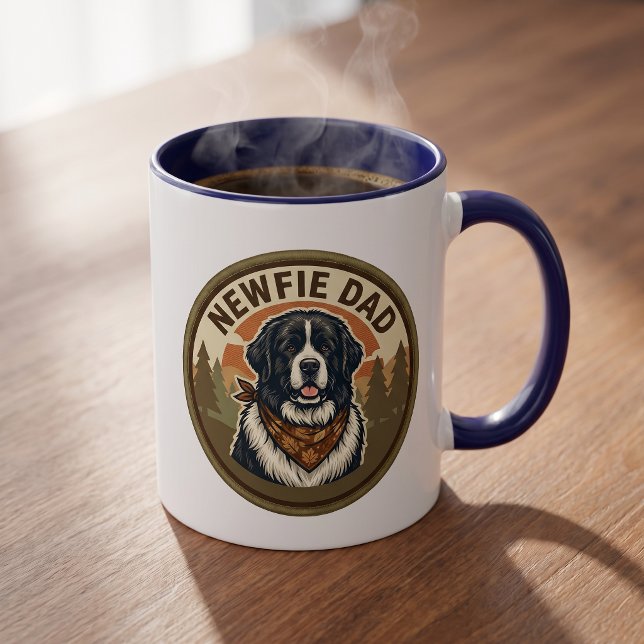 Newfie Dad Kaffeetasse | Geschenk für Newfoundland (Von Creator hochgeladen)