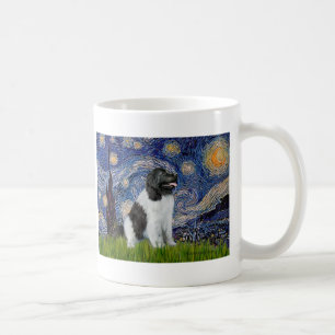 Newfie Landseer - Starry Night Tasse