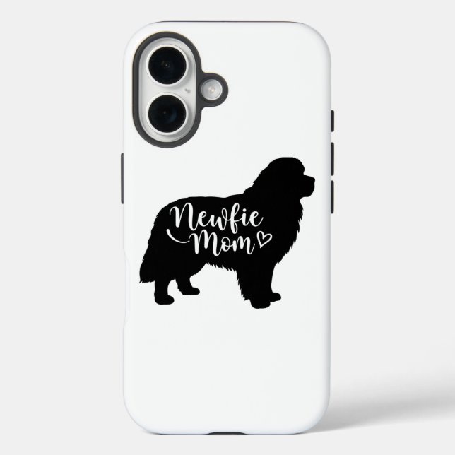 Newfie Mama - Neufundland Mama - Newfie Dog Mamas Case-Mate iPhone Hülle (Rückseite)
