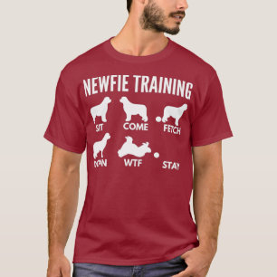 Newfie Training - Hundeschiken in Neufundland T-Shirt