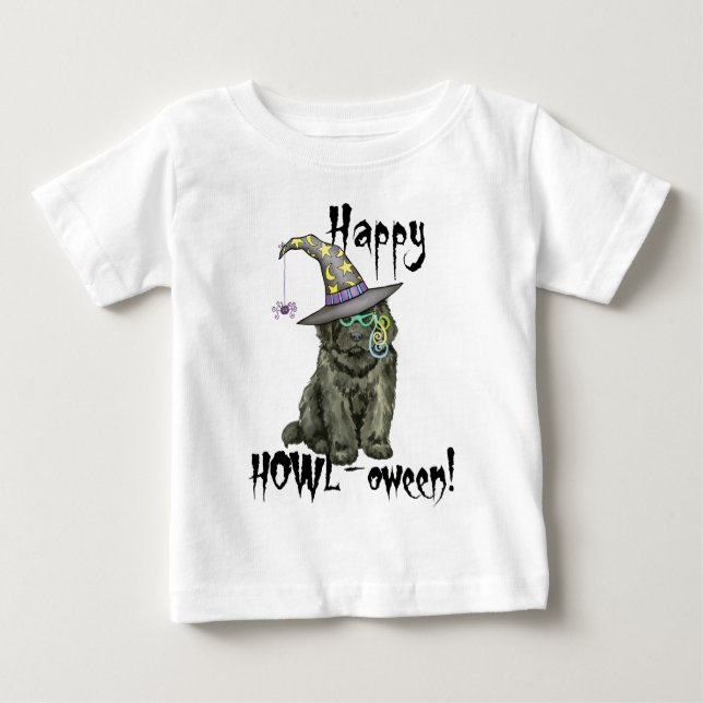 Newfie Witch Baby T-shirt (Vorderseite)
