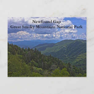 Newfound Gap, Great Smoky Mountains Postkarte