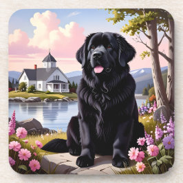 Newfoundland Dog Getränkeuntersetzer
