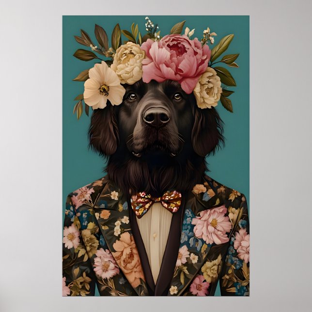 Newfoundland In Suit Poster, Newfoundland Poster (Vorne)