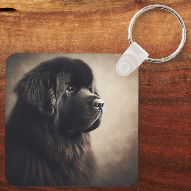 Newfoundland Schlüsselanhänger (Rückseite)